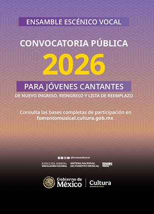 Convocatoria:Convocatoria 2026 del Ensamble Escénico Vocal