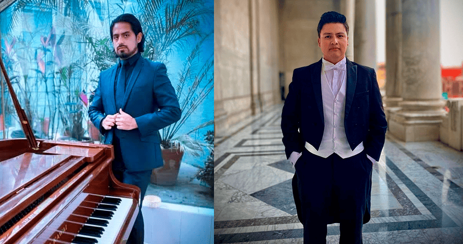 Entrada: Esaú Efraín Corralejo y Nehemías Damián Brito, dos jóvenes cantantes que construyen su historia nota a nota, con estudio y disciplina