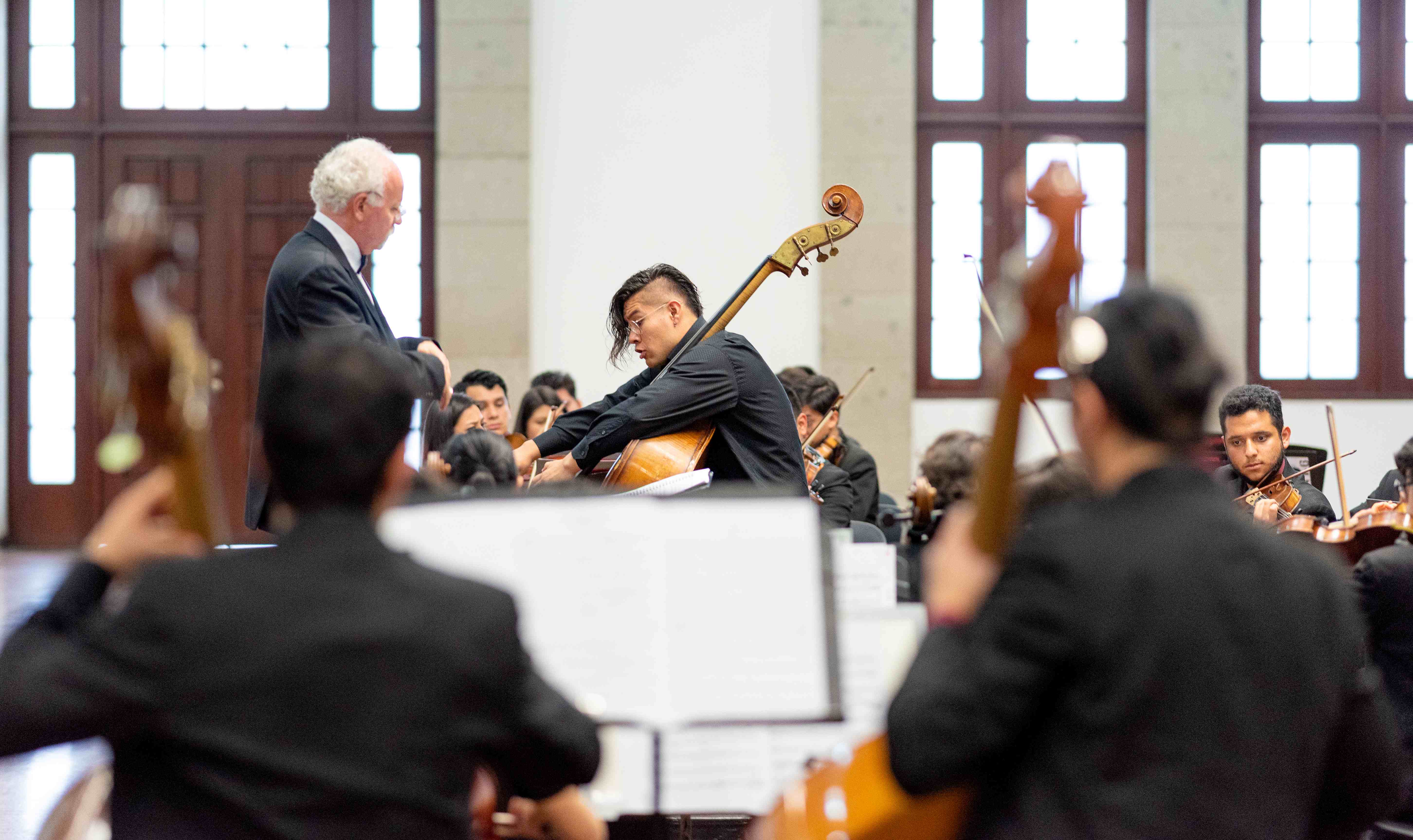 Entrada: Los egresados de la Orquesta Escuela Carlos Chávez hoy día forman parte de las orquestas más importantes de México