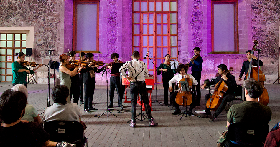 Prensa:DIRIGIDA POR HORACIO FRANCO, LA ORQUESTA BARROCA DE LA CHÁVEZ CERRARÁ EL XXVI FESTIVAL DE MÚSICA ANTIGUA DEL MUSEO NACIONAL DEL VIRREINATO