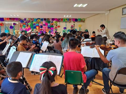 Semillero Creativo de Semillero Orquesta sinfónica comunitaria "Jimbani Erándekua"