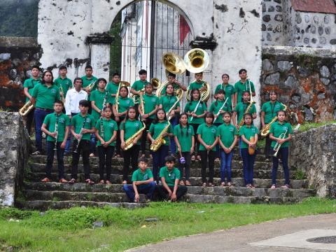 Semillero Creativo de Semillero Banda comunitaria infantil juvenil de Santa María Alotepec