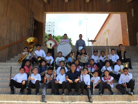 Semillero Creativo de Semillero Banda infantil y juvenil comunitaria de Teotitlán del Valle