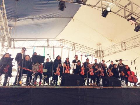 Semillero Creativo de Semillero Orquesta sinfónica comunitaria "Voces y sonidos mágicos de Huasca"